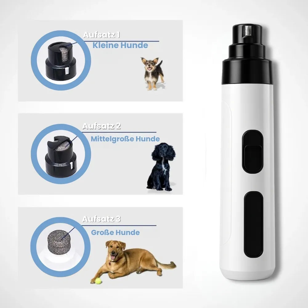 KrallenSchleifer™ Pro Salon - Stressfreie Krallenpflege für Hunde