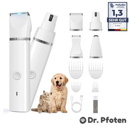 MultiTrim™ Pro - Die stressfreie 4-in-1 Hundeschermaschine