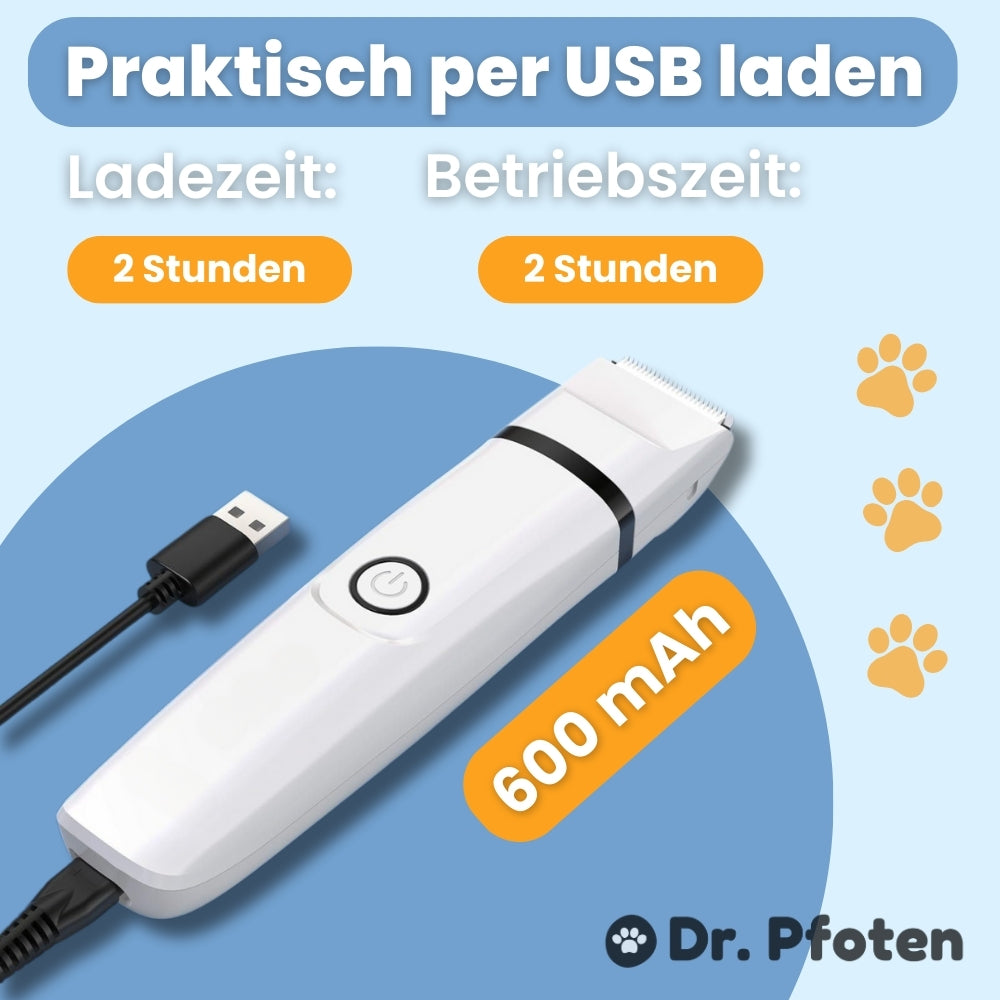 MultiTrim™ Pro - Die stressfreie 4-in-1 Hundeschermaschine