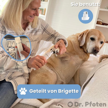 MultiTrim™ Pro - Die stressfreie 4-in-1 Hundeschermaschine