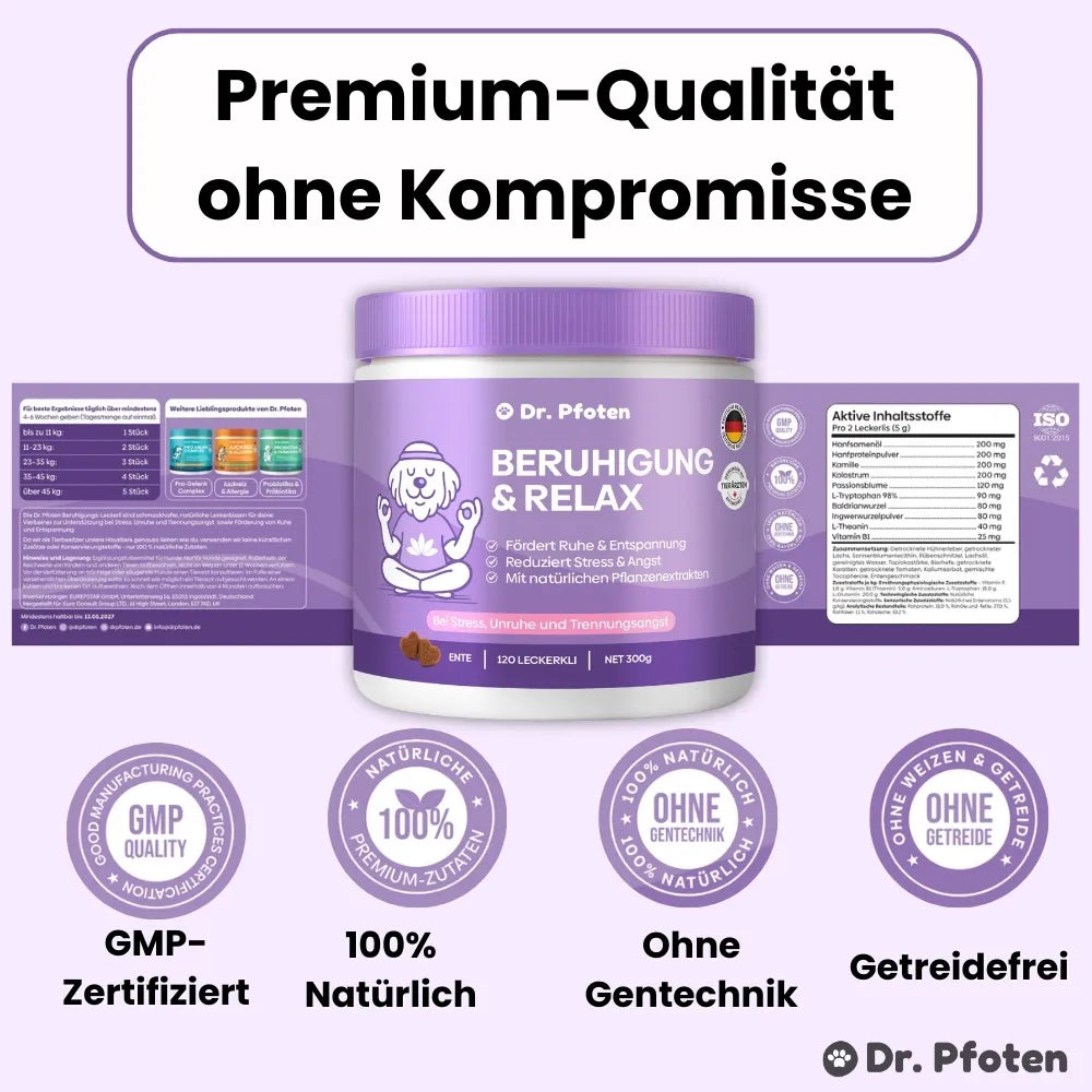 Beruhigung & Relax Leckerlis