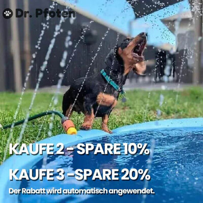 PfotenOase™ - Wasserspielmatte für Hunde