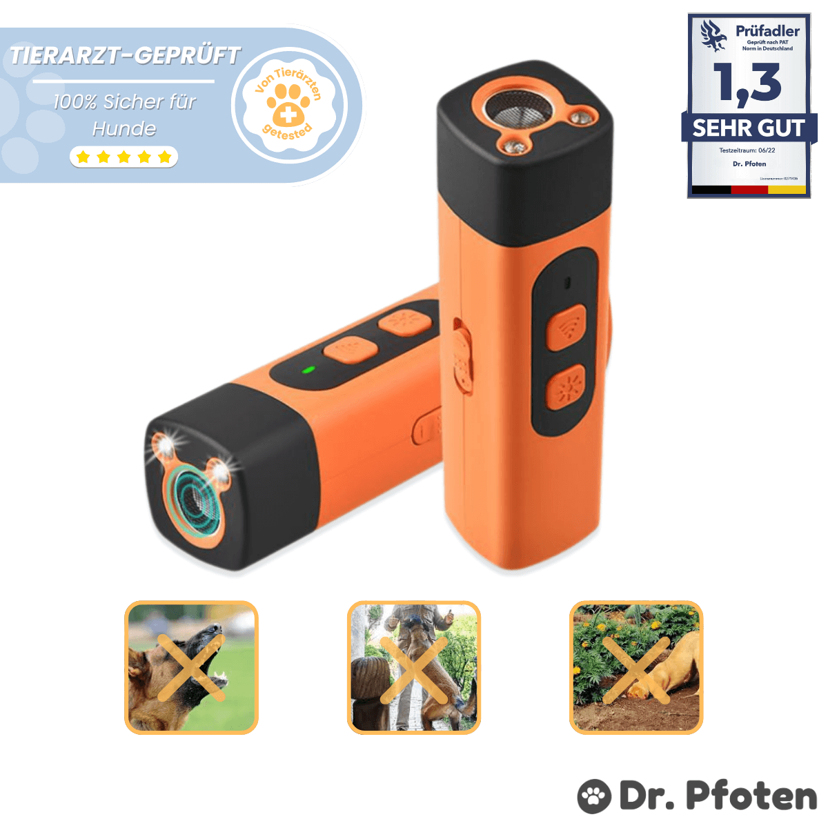 RuheMeister™ Pro - Schonendes Ultraschall-Training für ruhiges Zuhause