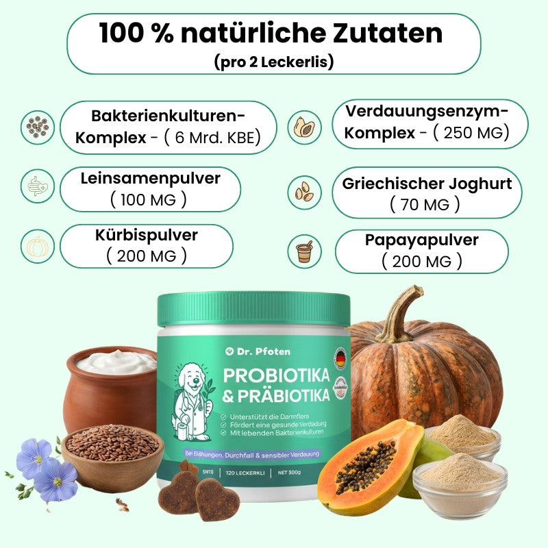 Probiotika & Präbiotika Leckerlis