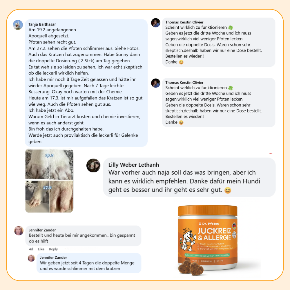 Juckreiz & Allergie Leckerlis